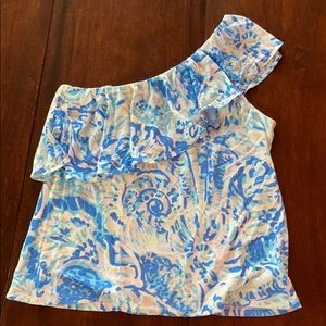 Lilly Pulitzer Off Shoulder Top Size S